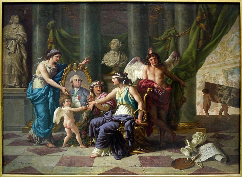 Louis Jean Francois Lagrenee Musee du Louvre Germany oil painting art